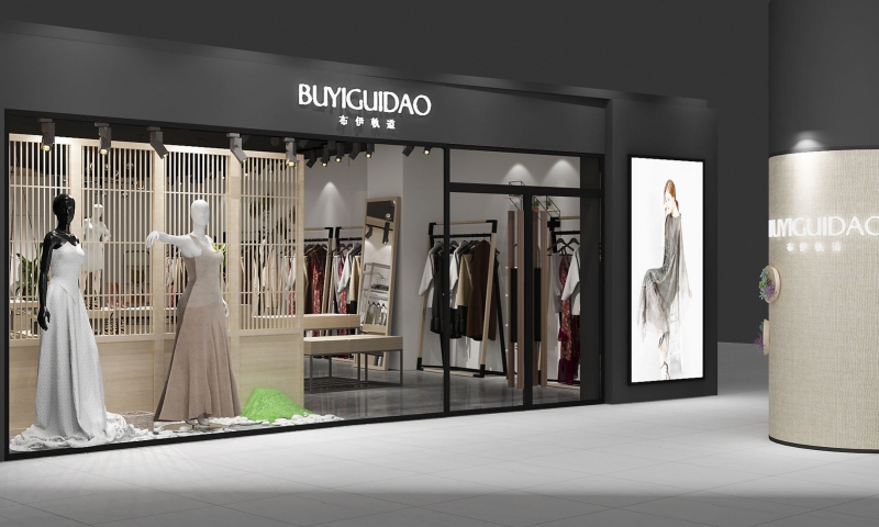 商場店效果圖展示