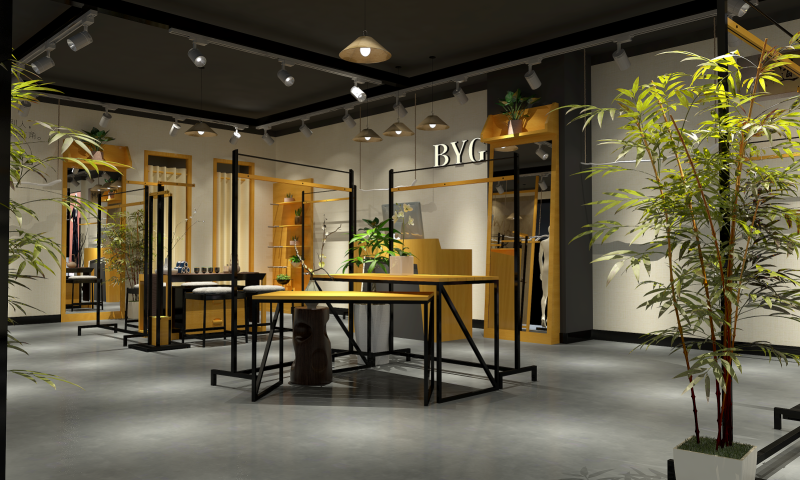 商場店效果圖展示